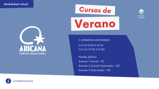 CURSOS INTENSIVOS DE VERANO PARA ADULTOS